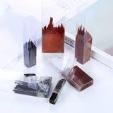 DIY Wood Moulds Epoxy Resin Mould Cord DIY Necklaces Jewelry Making Molds Kits