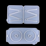 Adjustable Double Bowl Stand Silicone Mold