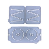Adjustable Double Bowl Stand Silicone Mold