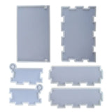 Domino Resin Storage Box Mould for DIY Home Decor