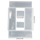Domino Storage Box Epoxy Resin Mold DIY Crafts Jewelry Container
