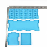 Drawer Separated Storage Box Epoxy Resin Mold Organizer Case