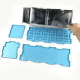 Drawer Separated Storage Box Epoxy Resin Mold Organizer Case