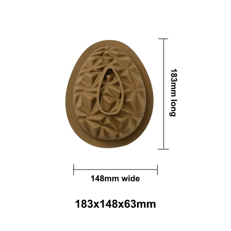 Easter Egg Chocolate Silicone Molds for DIY Candy Fondant Baking