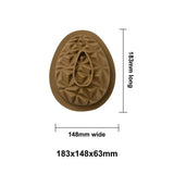 Easter Egg Chocolate Silicone Molds for DIY Candy Fondant Baking