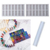 Epoxy Resin Domino Game Toy Mold & Storage Rack Silicone Mould