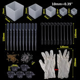 Epoxy Resin Kit for DIY Jewelry Making with Silicone Mold and Tools