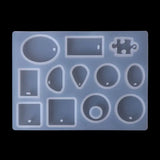 Epoxy Resin Kit with Silicone Mold Diamond Jewelry Making Tools
