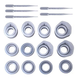 Epoxy Resin Silicone Mold Rings 3 Sizes DIY Jewelry Kit