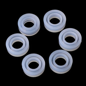 Epoxy Resin Kit Silicone Mold Ring Molds 3 Sizes DIY Jewelry Rings