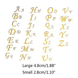Epoxy Resin Mold Filler Letters UV Filling Stickers DIY Crafts Art Decorations