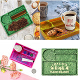 Epoxy Resin Mold Jewelry Maple Ashtray Storage Box