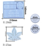Epoxy Resin Mold Jewelry Maple Ashtray Storage Box