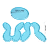 Epoxy Resin Mold Potted Ornaments Bracket Tray Silicone Mould DIY Crafts