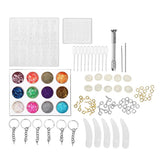 Epoxy Resin Silicone Mold Kit Jewelry Casting Tools DIY Findings