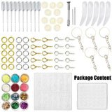 Epoxy Resin Silicone Mold Kit Jewelry Casting Tools DIY Findings