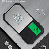 High Precision Jewelry Digital Scale Mini 1000mAh Electronic Scale