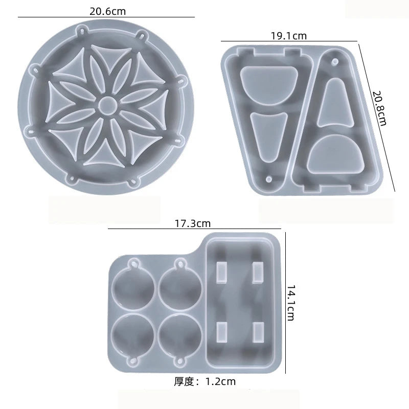 Ferris Wheel Silicone Mold DIY Epoxy Resin Home Office Decoration