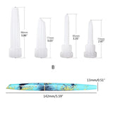 Fountain Pen Epoxy Resin Mold Cylinder Pen Shape Silicone Mould DIY Crafts