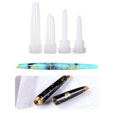 Fountain Pen Epoxy Resin Mold Cylinder Pen Shape Silicone Mould DIY Crafts