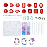 Silicone Ring Molds Resin Casting Round Mold Set
