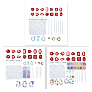 Silicone Gem Ring Mould Material Pack Resin Casting Mold