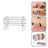 Transparent Headband Display Holder for Women - Convenient Headband Organizer