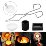High Crucible Set Tongs Bowl Copper Jewelry Repair Tools