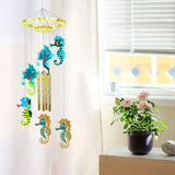 Hippocampus Wind Bell Chime Pendant Silicone Mold DIY Keychain Ornaments
