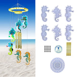 Hippocampus Wind Bell Chime Pendant Silicone Mold DIY Keychain Ornaments