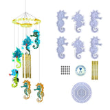 Hippocampus Wind Bell Chime Pendant Silicone Mold DIY Keychain Ornaments