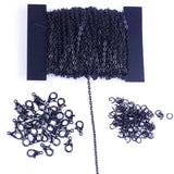 Iron Alloy Jewelry DIY Chain Lobster Clasp Jump Ring Accessories