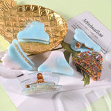 Irregular Shark Hair Pin Mold Silicone Resin Epoxy Barrette Mould