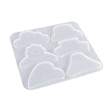 Irregular Shark Hair Pin Mold Silicone Resin Epoxy Barrette Mould