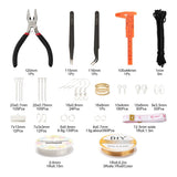 Jewelry Making Tools Set Pliers Tweezers Lobster Clasp DIY Crafts Supplies