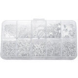 Jewelry Findings & Beads Kit Set, 3mm Glass Seed Beads