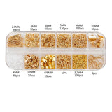 Jewelry Making Supplies Kit Crimp Beads Eye Pins Earring Hooks Clasps
