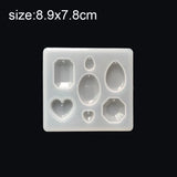 Jewelry Mold UV Resin Silicone for Earring Pendant Making