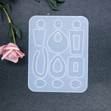 Jewelry Mold UV Resin Silicone for Earring Pendant Making