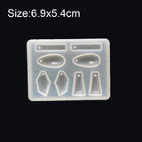 Jewelry Mold UV Resin Silicone for Earring Pendant Making