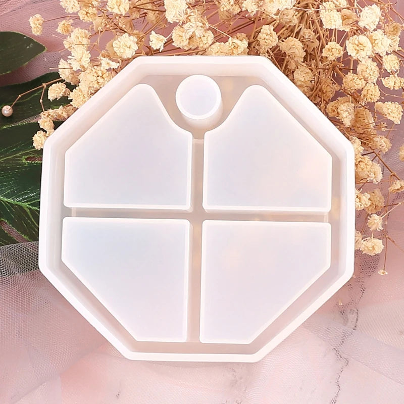 Jewelry Organizer Box Silicone Resin Mold DIY Multi-Layer MXME