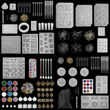 Mixed Style Silicone Casting Molds for DIY Jewelry Making