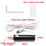 Mini Electric Drill Handheld UV Epoxy Resin Jewelry Making DIY Wood Craft Tool