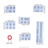 DIY Mechanical Keyboard Key Cap Silicone Mold UV Epoxy Crafts