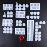 Manual DIY Keyboard Key Cap Silicone Mold UV Epoxy Molds