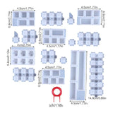 Manual DIY Keyboard Key Cap Silicone Mold UV Epoxy Molds