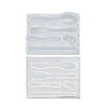Mini Chopsticks Spoons Forks Resin Silicone Mold DIY Jewelry Making Tools