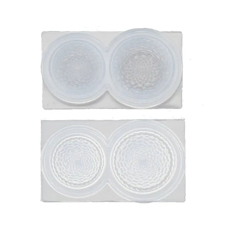 Mini Round Straw Bowls Resin Silicone Molds for Epoxy Resin Jewelry