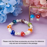 Mixed Mushroom Lampwork Beads Bracelet Kit