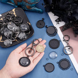 Glass Cabochons Set for DIY Keychain Making